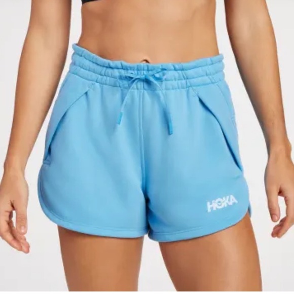 Hoka Women's All-Day Short Sport Bottom 3.5" Walking Blue Bottom, NWT - Picture 1 of 11